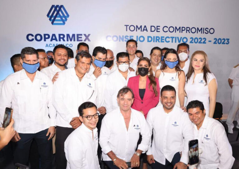 Evelyn Salgado le dijo a los empresarios que en ella tienen una amiga.