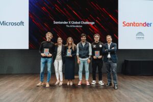 Startups ganan premios en los Santander X Global Awards