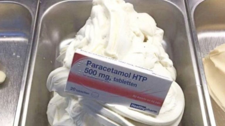 Un panadero neerlandés creó un helado con paracetamol
