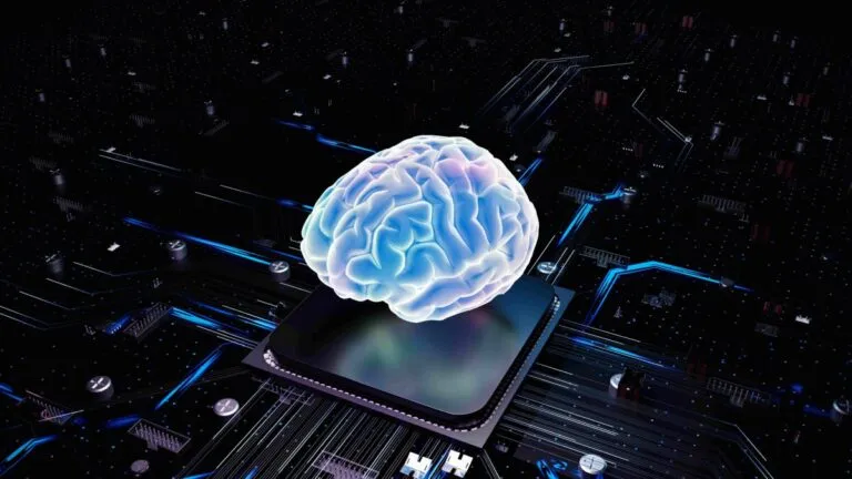 Robot humanoide en escenario tecnológico frente a público internacional, representando el auge de startups de robótica y la inversión global en innovación.