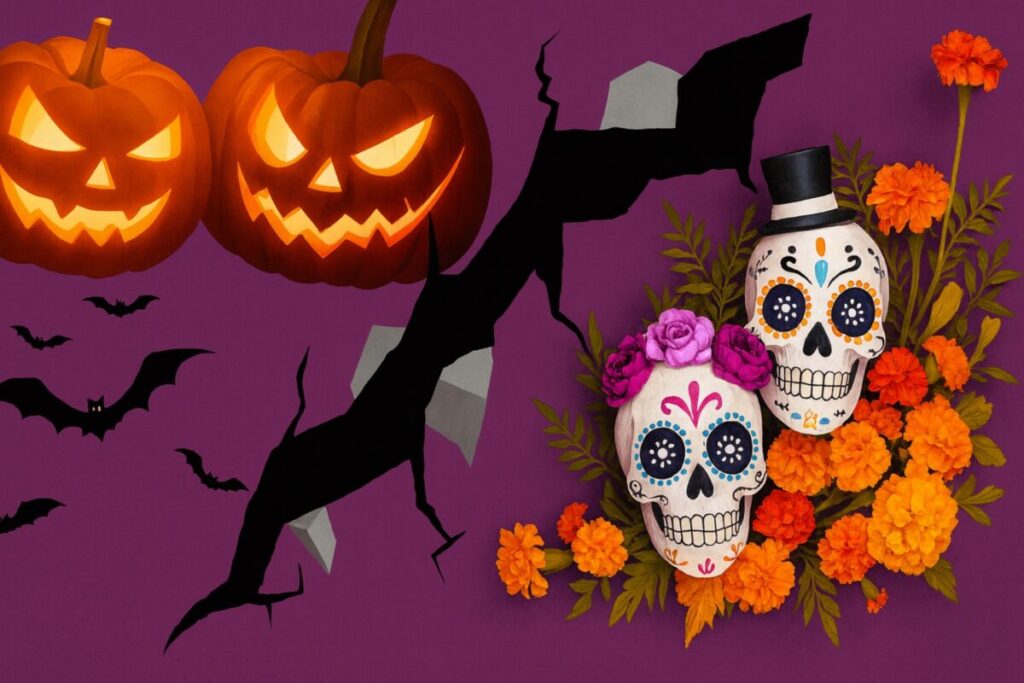 Compradores mexicanos eligen entre productos de Halloween y Día de Muertos en temporada alta