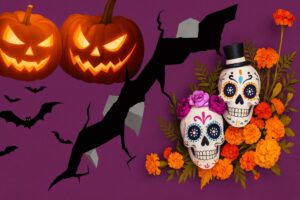Compradores mexicanos eligen entre productos de Halloween y Día de Muertos en temporada alta