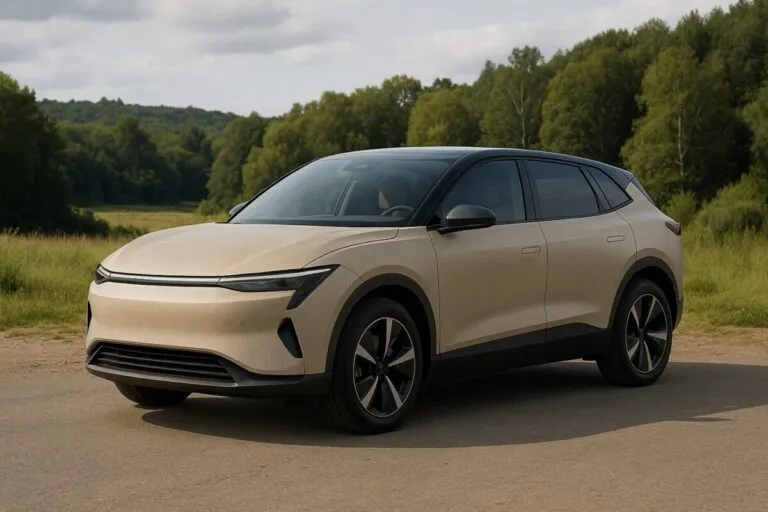 SUV eléctrico Liux Big fabricado en España con lino y tecnología de impresión 3D