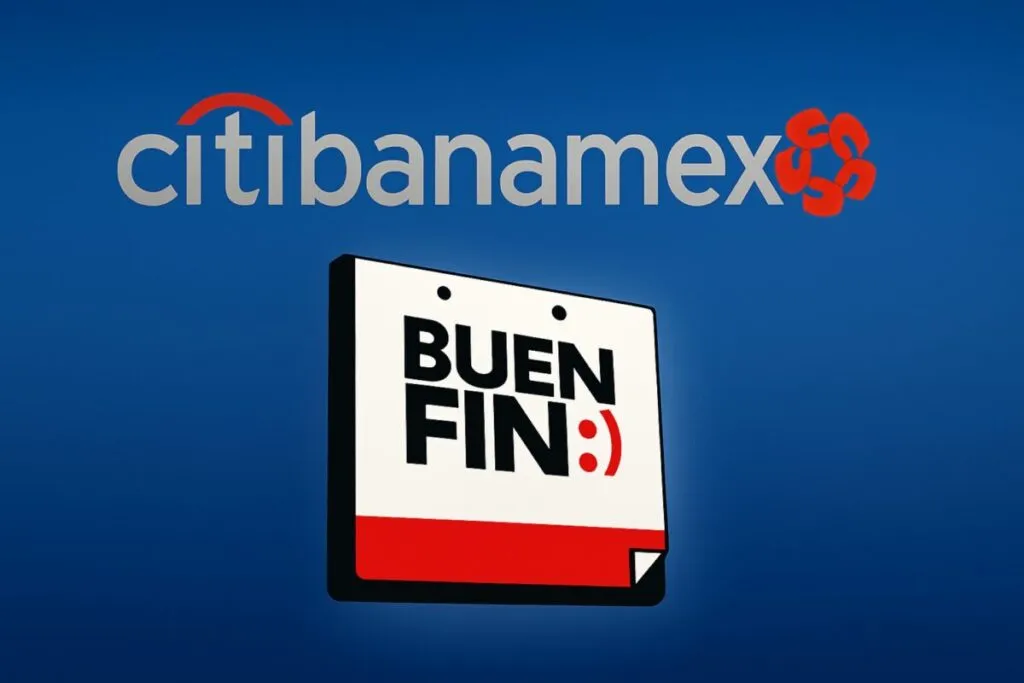 Cliente usando tarjeta Banamex durante El Buen Fin para aprovechar bonificación de hasta 30%