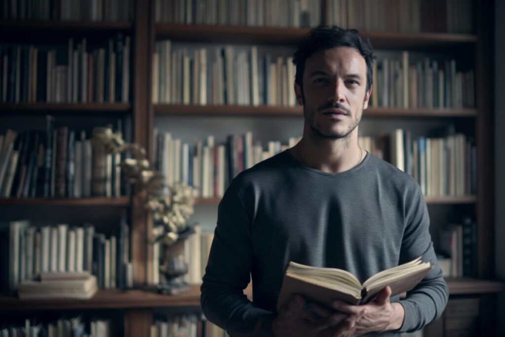 Carlos Raphael de la Madrid analizando el impacto de la creatividad literaria en la innovación y el desarrollo profesional.