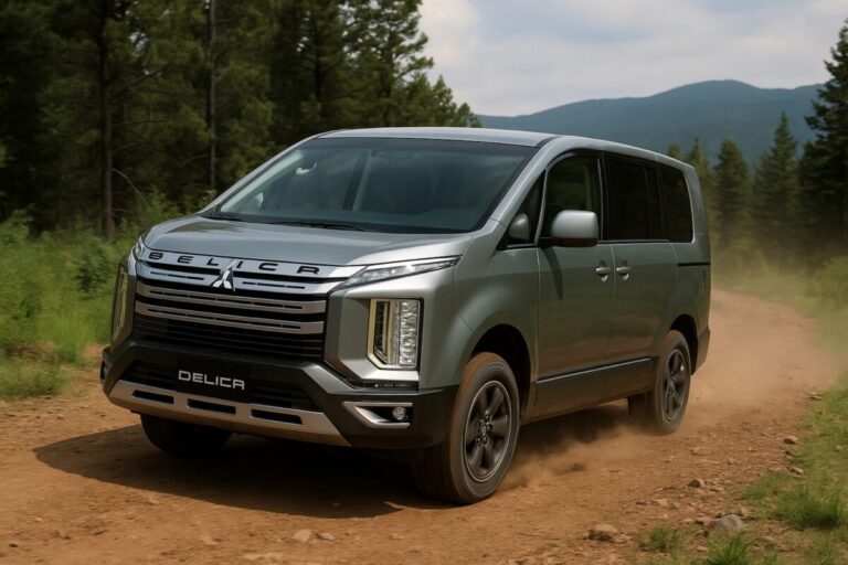 Nuevo Mitsubishi Delica con motor turbo y tecnología inteligente