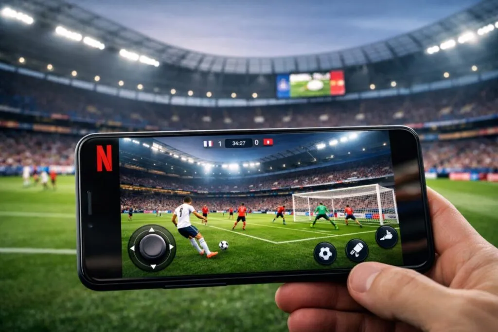 Netflix lanza el videojuego oficial del Mundial 2026 con Behaviour Interactive y sin costo extra para suscriptores.