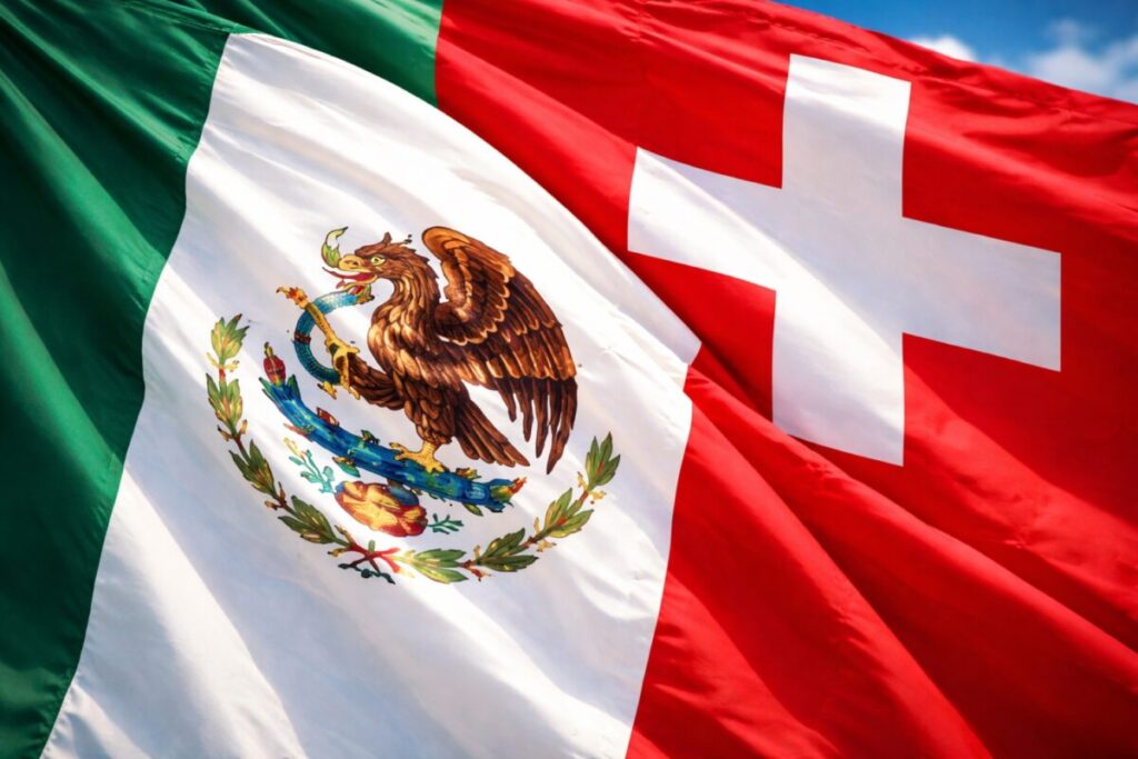 Oficinas modernas de empresas suizas en México que reflejan el aumento de inversión extranjera directa en 2025