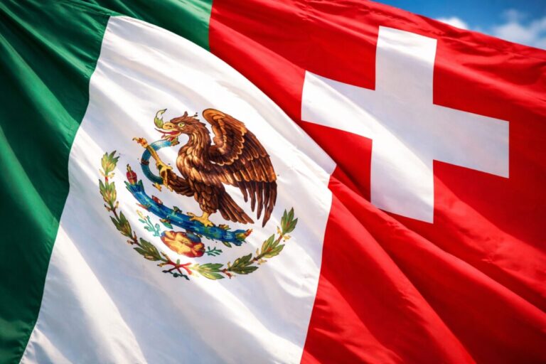 Oficinas modernas de empresas suizas en México que reflejan el aumento de inversión extranjera directa en 2025