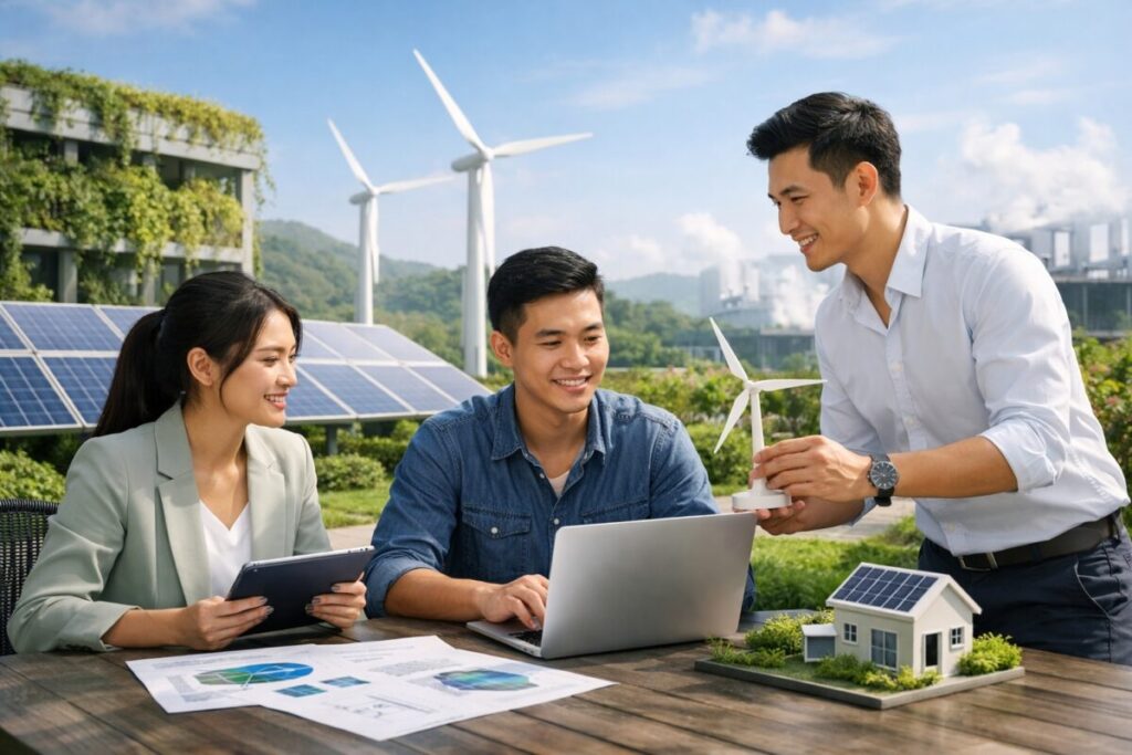 Startups de Vietnam reciben 790 mil dólares tras el Net Zero Challenge Vietnam para desarrollar soluciones tecnológicas y climáticas escalables.