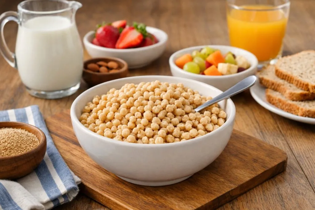 Cereal nutritivo chileno hecho con amaranto y sin sellos, presentado como innovación local saludable