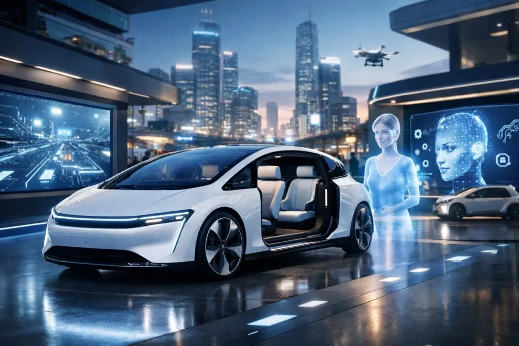 Nuevas tecnologías para vehículos eléctricos en CES 2026 con inteligencia artificial, robotaxis y plataformas de software