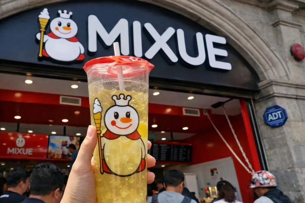 Personas disfrutando helados Mixue en México con precios desde 8 pesos y menú accesible en CDMX