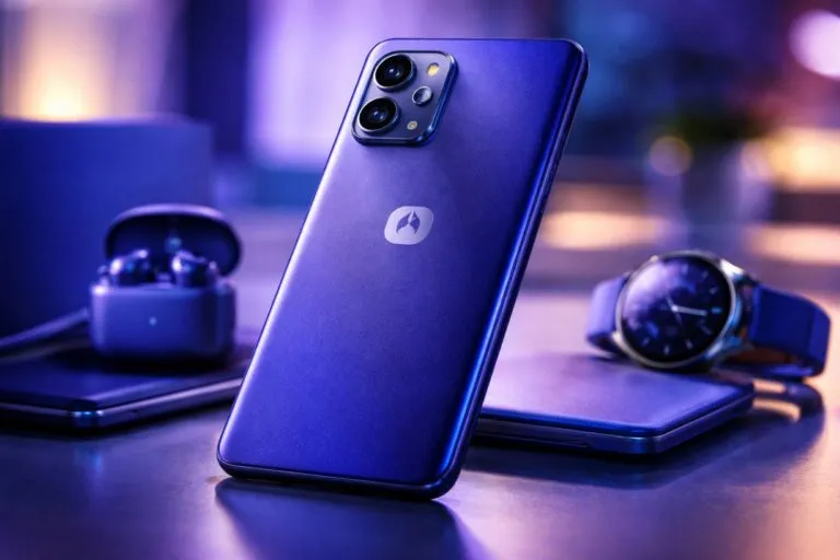 Motorola presenta House of Moto Indigo como branding con color indigo para tecnología lifestyle global