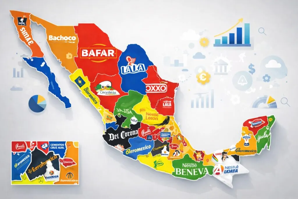 Nuevas reglas de marcas y patentes en México con emprendedores revisando registros y documentos legales digitales