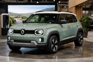 Renault 4 E-Tech eléctrico urbano con diseño retro y autonomía eficiente