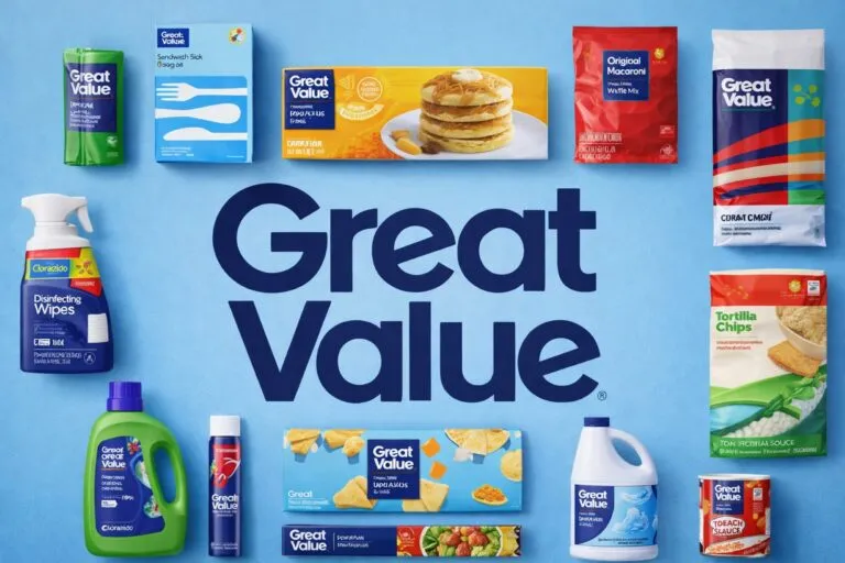Great Value Walmart con empaques modernos y consistentes en supermercados de Estados Unidos