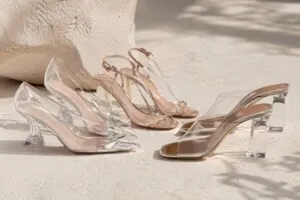 Zapatos transparentes tendencia 2026 Loewe Chloé moda lujo México