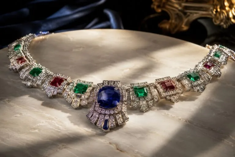 Colección Le Choeur des Pierres de alta joyería Cartier con gemas exclusivas y diseño artístico francés