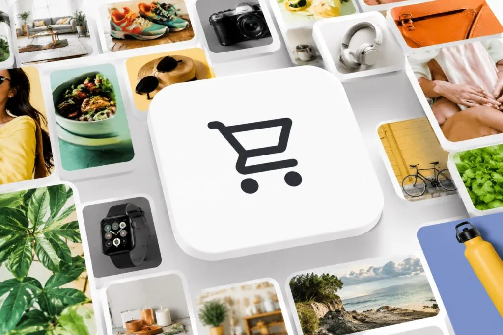 Usuarios comprando con carrito universal de Google y pagos digitales rápidos en España