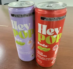 HeyPOP DE AJEMEX capitaliza el crecimiento de las bebidas funcionales.