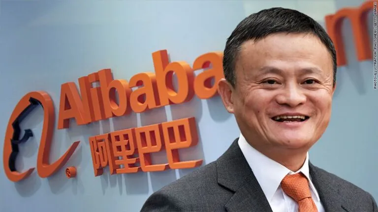 Oficinas de Alibaba y representación del crecimiento de una de las mayores empresas tecnológicas del mundo.