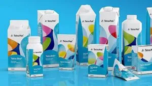 Envases Tetra Pak utilizados para distribuir alimentos y bebidas en todo el mundo