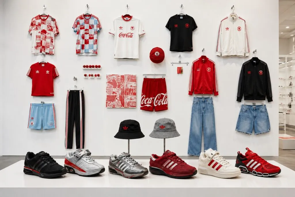 adidas Coca-Cola lanza colección especial para el Mundial 2026 con zapatillas y ropa inspiradas en el fútbol