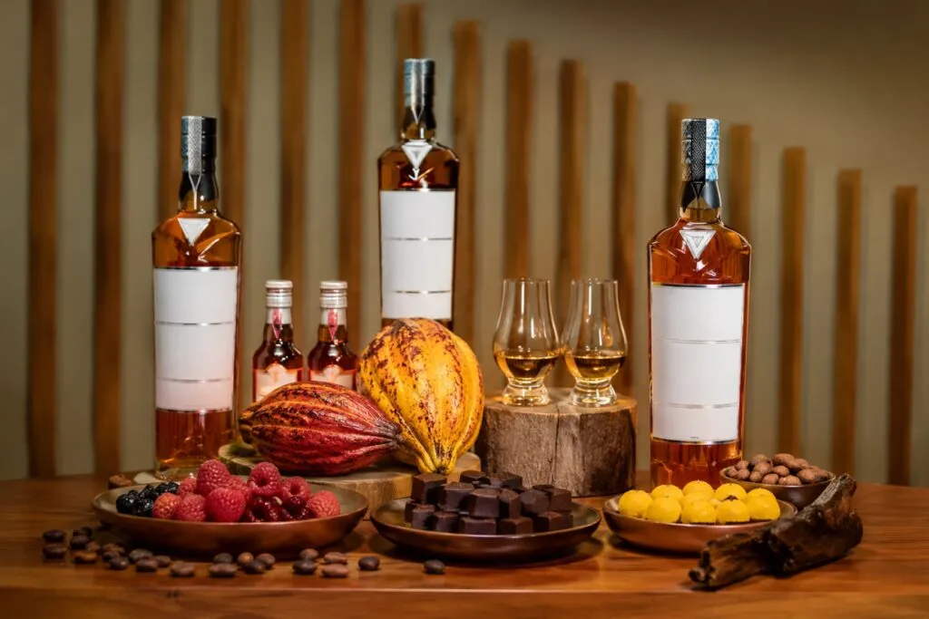 Lujo experiencial en Colombia con whisky premium The Macallan y cacao colombiano durante una experiencia sensorial en Bogotá