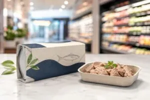 Envase de cartón para atún en conserva desarrollado por Tetra Pak y Jealsa en una propuesta de innovación alimentaria