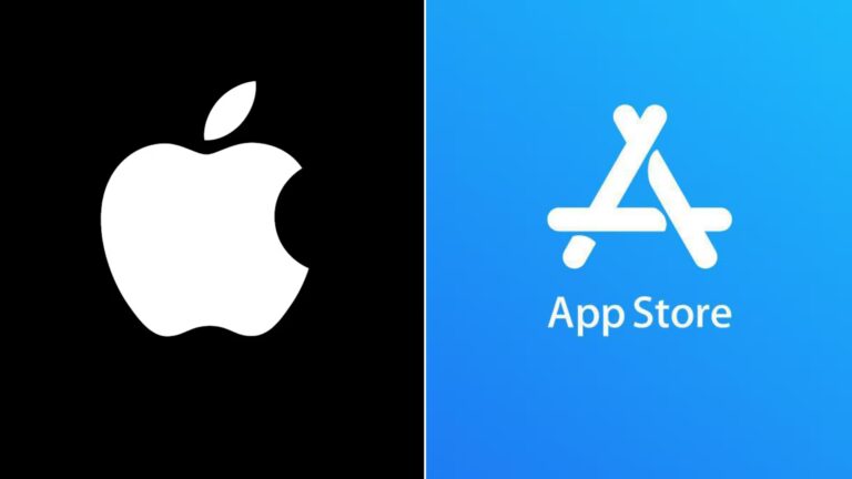 App Store de Apple en un teléfono inteligente.