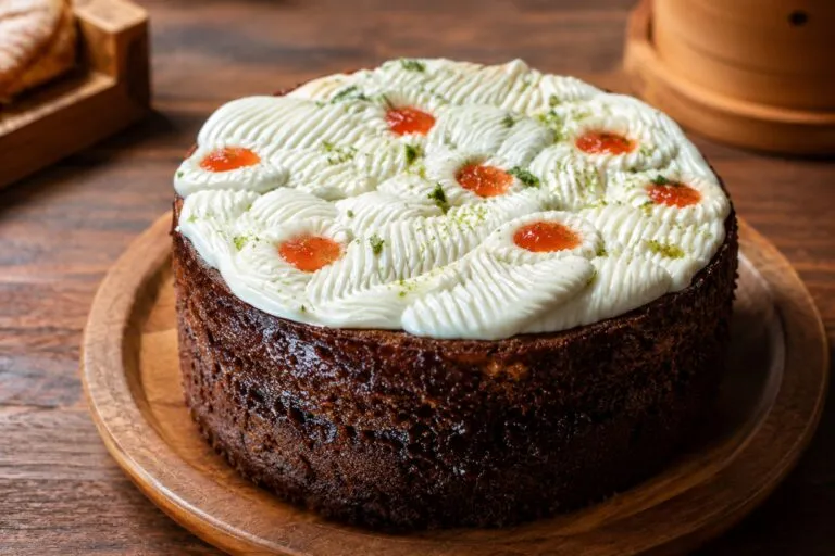 Cheesecake mexicano elaborado con ingredientes locales de temporada y propuesta artesanal de Monserrat Téllez.