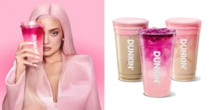 Colaboración entre Dunkin’ y Kylie Jenner.