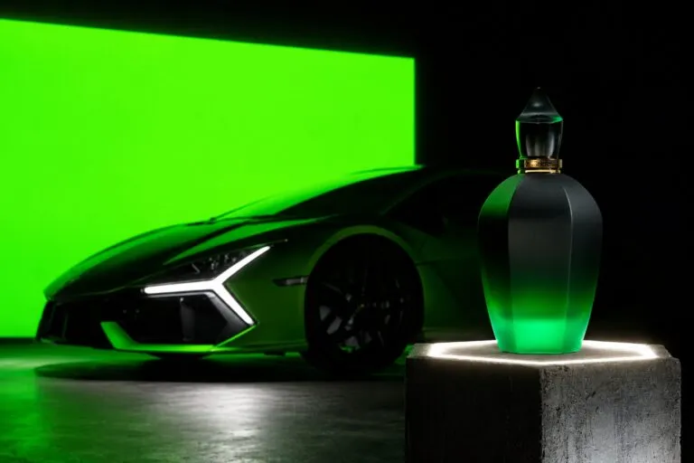 Perfumes Lamborghini desarrollados con Xerjoff en una colección italiana de lujo inspirada en la conducción de superdeportivos.