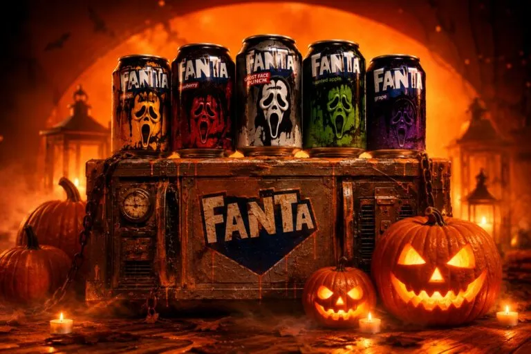 Fanta y Ghost Face en campaña de Halloween con latas coleccionables y sabor limitado
