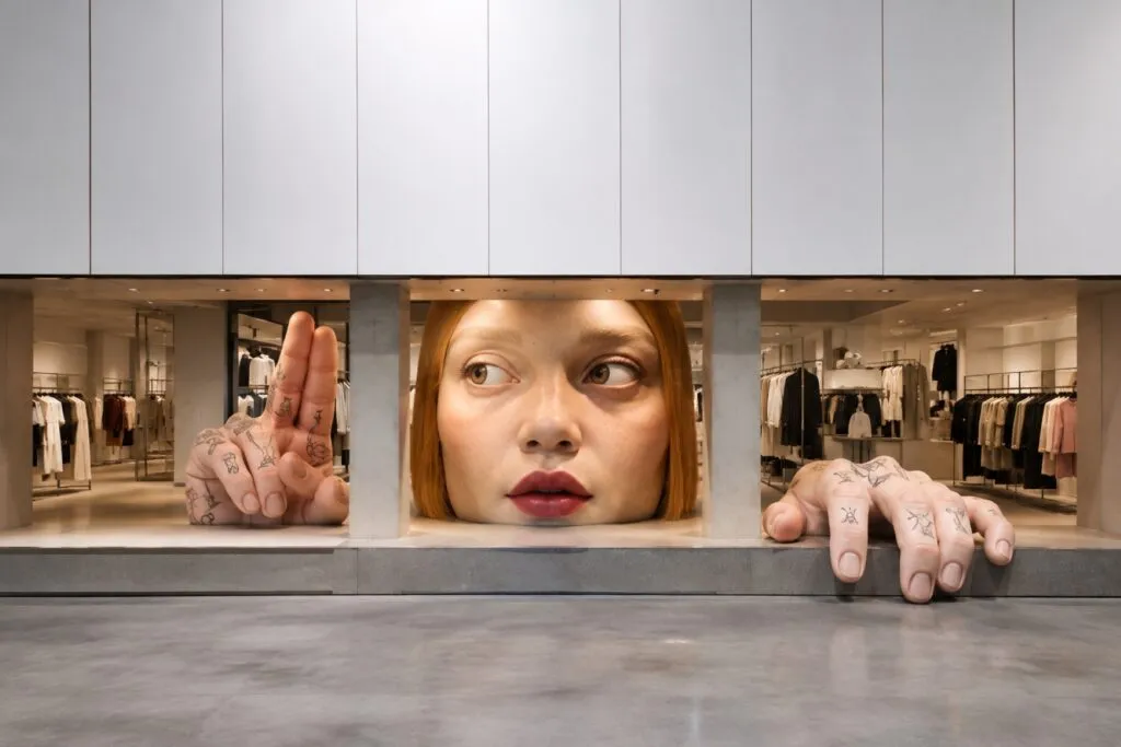 H&M Seúl presenta una tienda convertida en galería de arte con una experiencia inmersiva para los visitantes