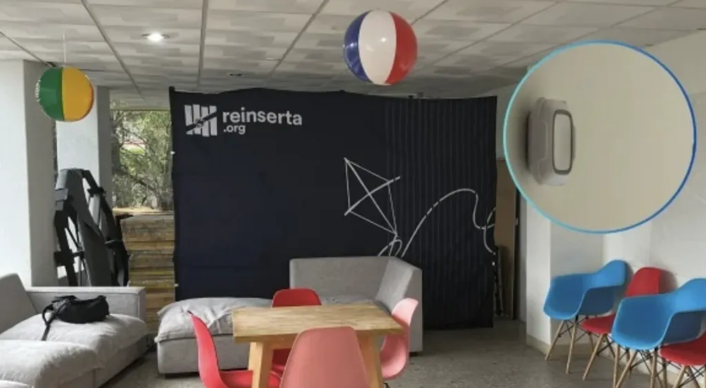 Tecnología de monitoreo y asistencia de Seguritech instalada en el Centro de Atención de Reinserta.