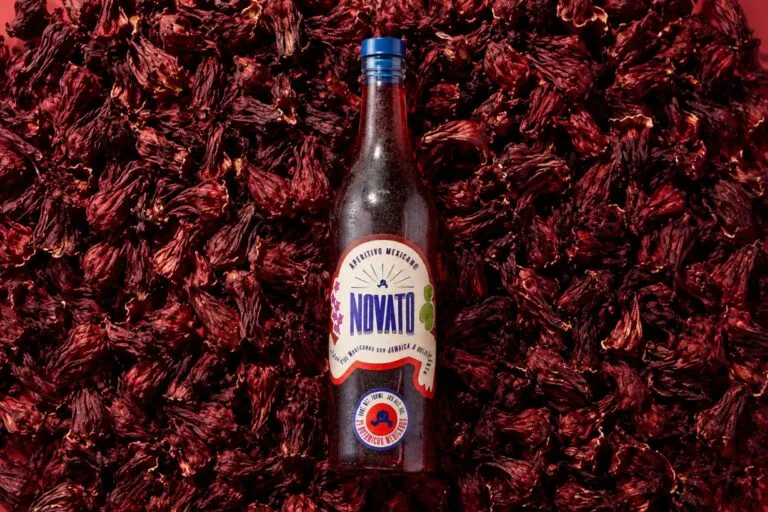 Aperitivo mexicano Novato elaborado con maíz de Chiapas y 21 botánicos nativos.