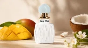Fleur de Lait de Miu Miu, fragancia femenina con mango, osmanthus y leche de coco