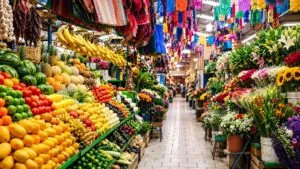 Exportaciones agroalimentarias de México hacia países árabes con frutas, hortalizas, garbanzo y productos de valor agregado.