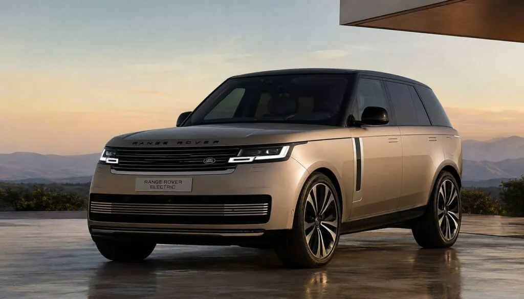 Range Rover Electric de lujo con tecnología eléctrica y producción británica