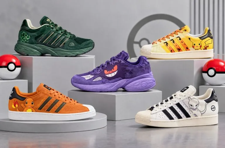 Adidas y Pokémon lanzan colección de tenis y ropa inspirada en personajes de videojuegos para consumidores mexicanos