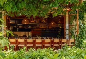 Restaurante Baldío en Ciudad de México con cocina sin desperdicios, ingredientes frescos y gastronomía sustentable.